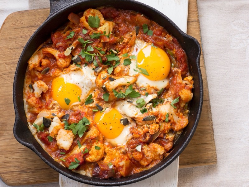 Blumenkohl-Shakshuka