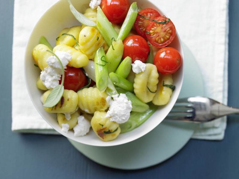 Salbei-Gemüse-Gnocchi