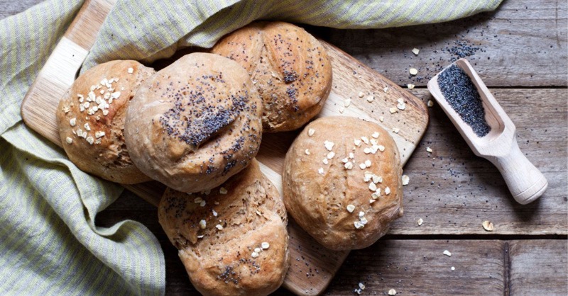 Smarte Dinkel-Vollkornbrötchen